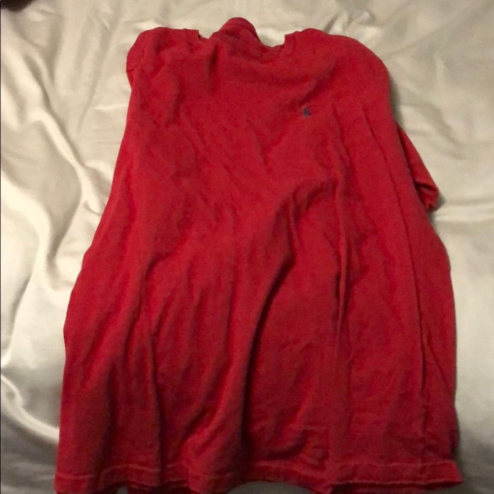 Long sleeve polo shirt